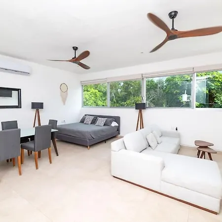 Apartamento Relaxing Loft With Private Pool And Amazing Views In The Heart Of Tulum